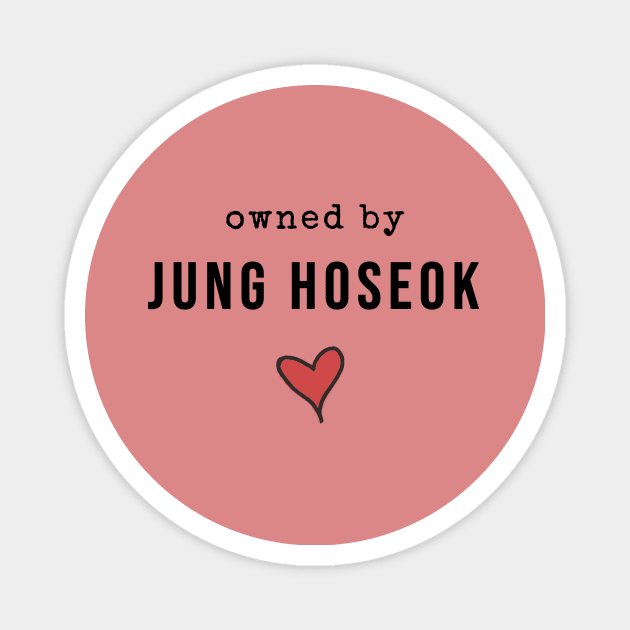 BTS jhope  owned by Jung Hoseok Kpop merch Magnet by PENGUINO'S